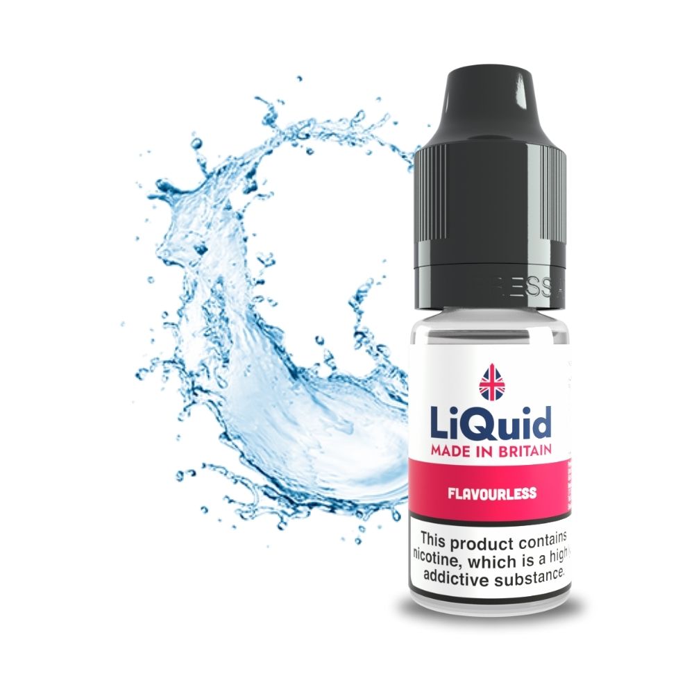 Only 1 Flavourless Eliquid 10ml UK Made Free Shipping