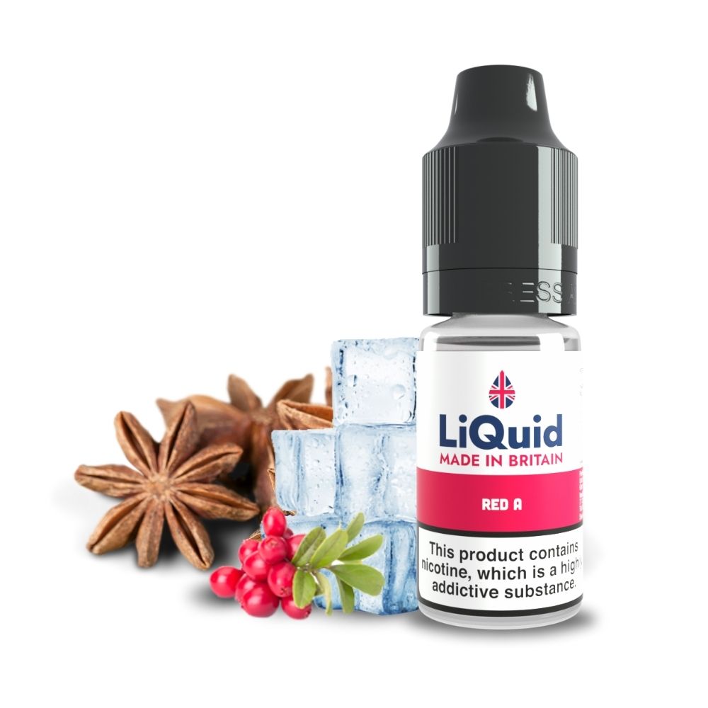 Only 1 Red A Eliquid 10ml UK Made Free Shipping