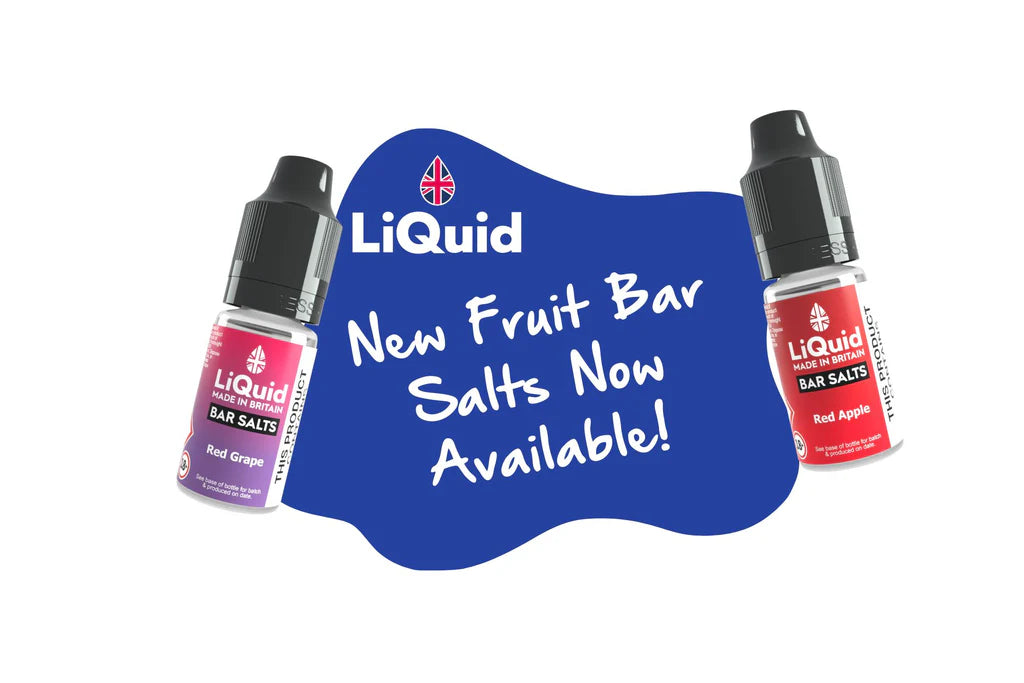 Fruit Bar Salts: 12 New All-Day Nic Salt Vape Flavours Selling Now On LiQuid