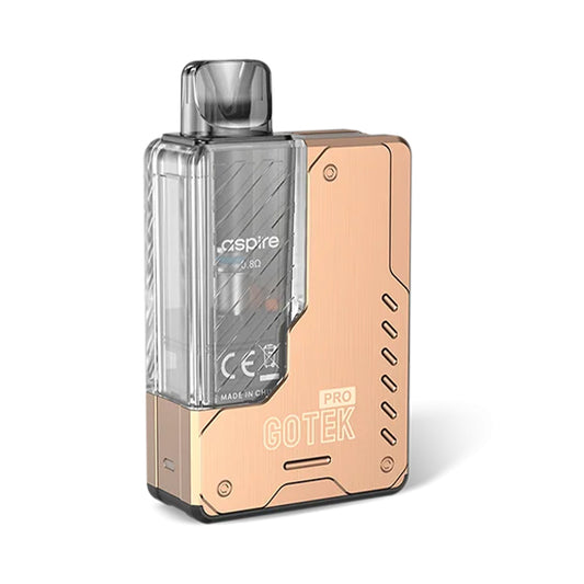 
Aspire UK Gotek Pro Pod Kit Rose Gold Cheap Online One pound E-Liquid