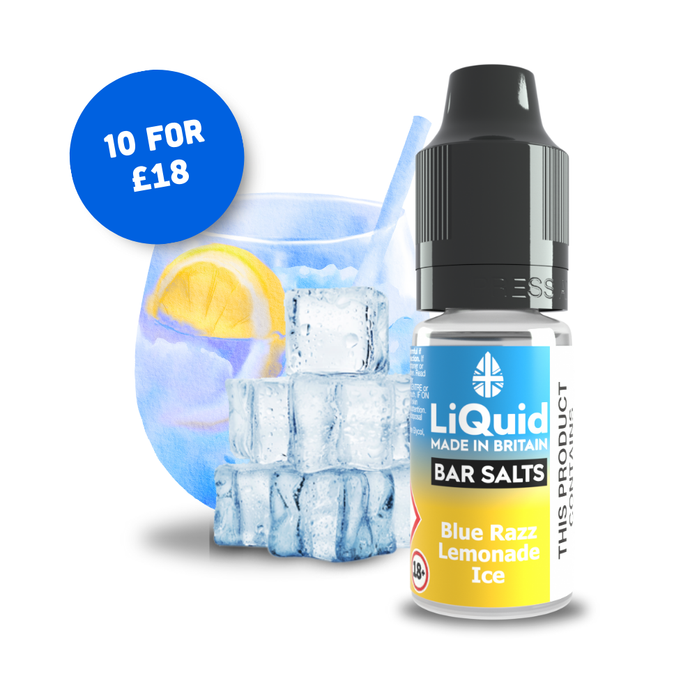 Blue Razz Lemonade Ice Bar Salt