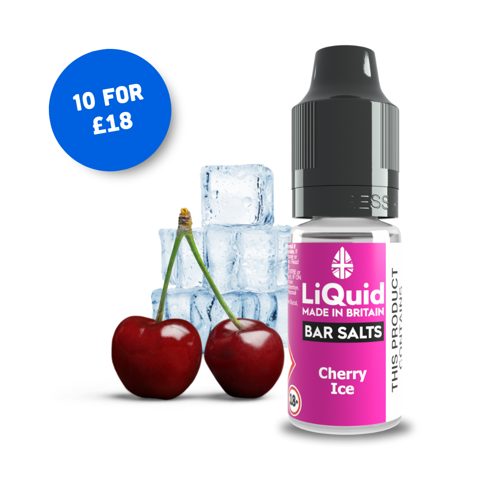 Cherry Ice Bar Salt Vape Juice Nic Salt