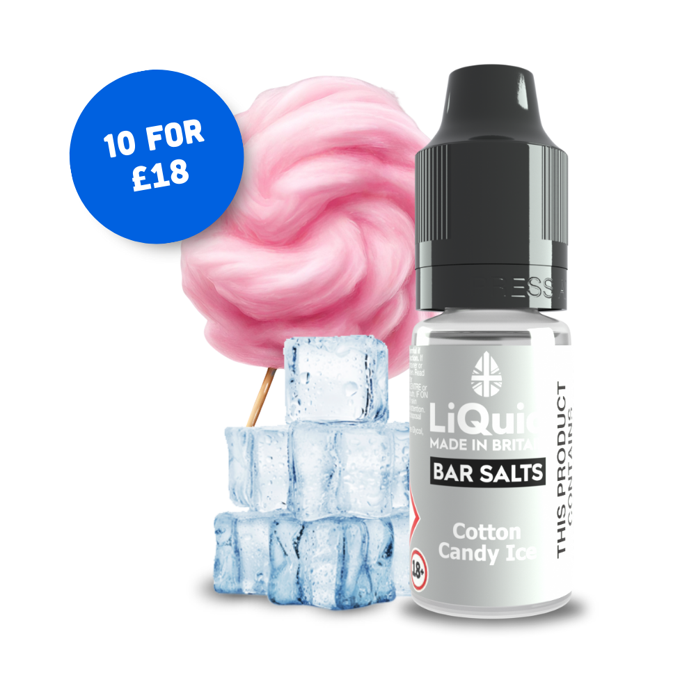 Cotton Candy Ice Bar Salt Vape Juice Nic Salt