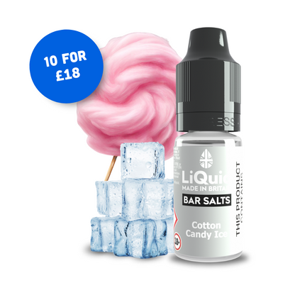 
Cotton Candy Ice Bar Salt Vape Juice Nic Salt