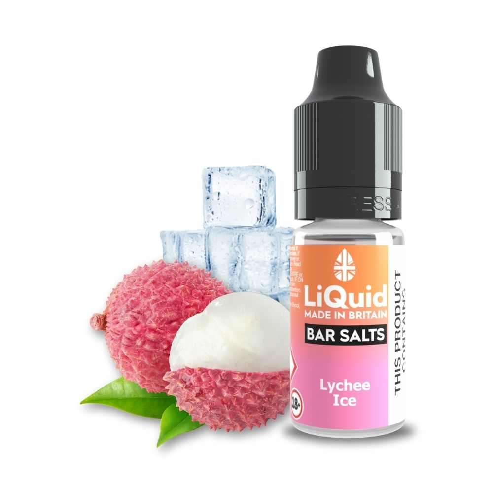 
Lychee Ice Bar Salt Vape Juice Nic Salt