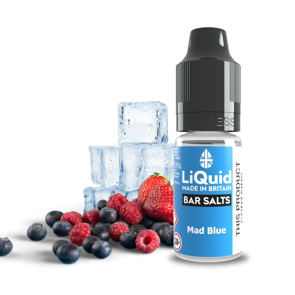 Mad Blue Bar Salts Nic Salt Vape Juice