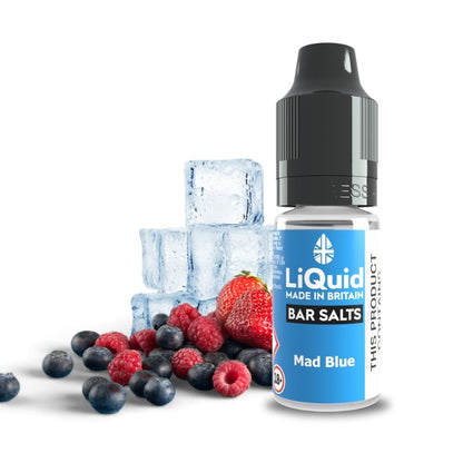 
Mad Blue Bar Salts Nic Salt Vape Juice