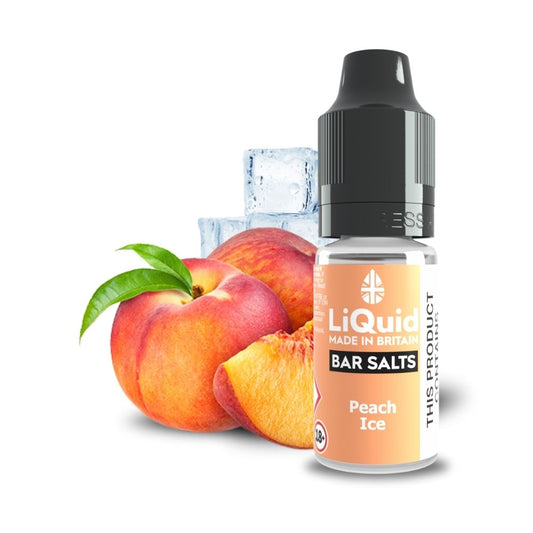 
Peach Ice Bar Salt Vape Juice Nic Salt