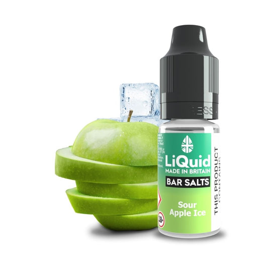 
Sour Apple Ice Bar Salt Vape Juice Nic Salt