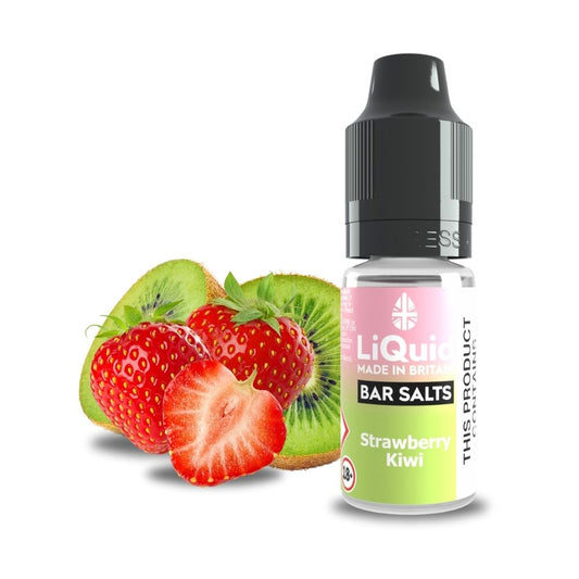 
Strawberry Kiwi Bar Salts E-Liquid by LiQuid