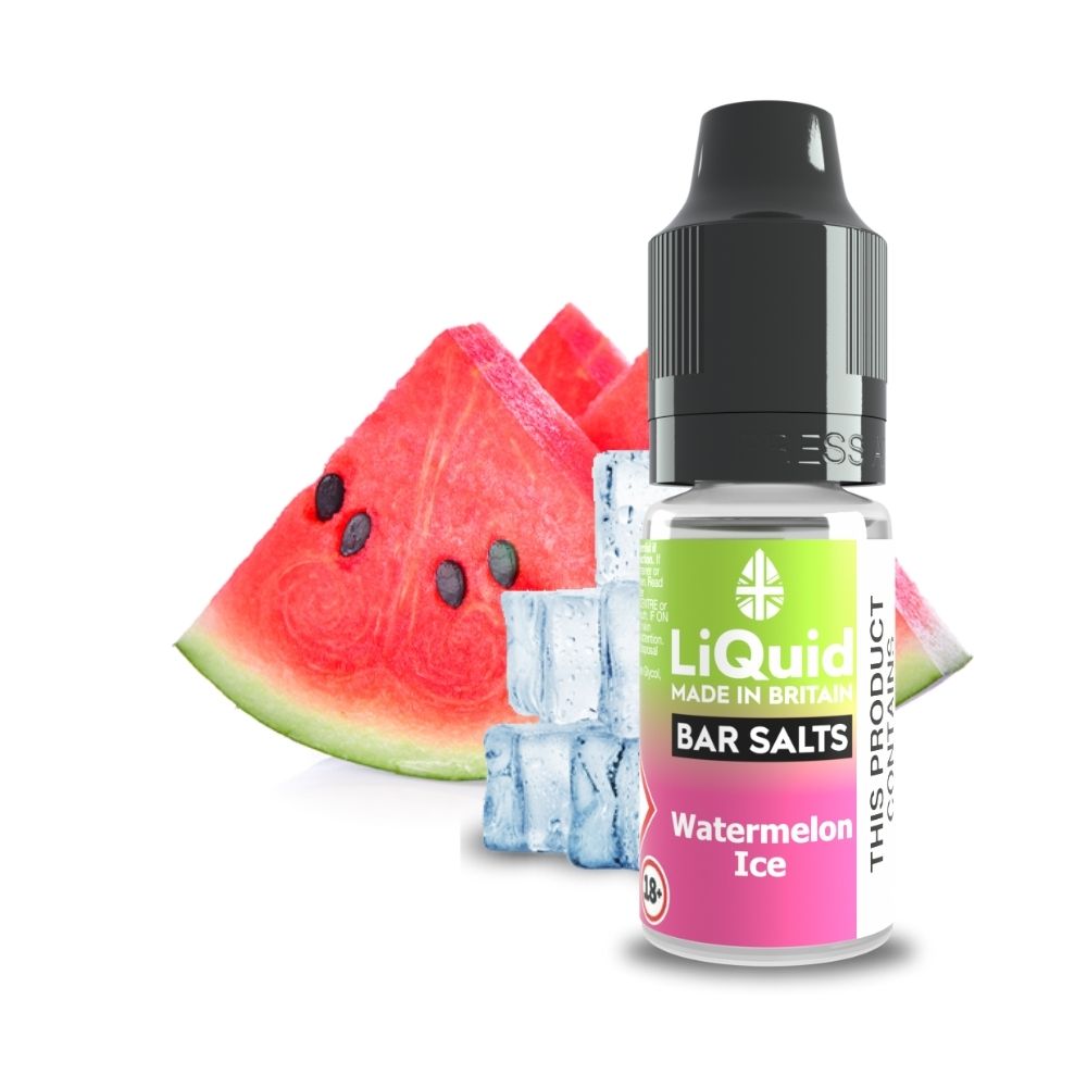 Watermelon Ice Bar Salt Vape Juice Nic Salts