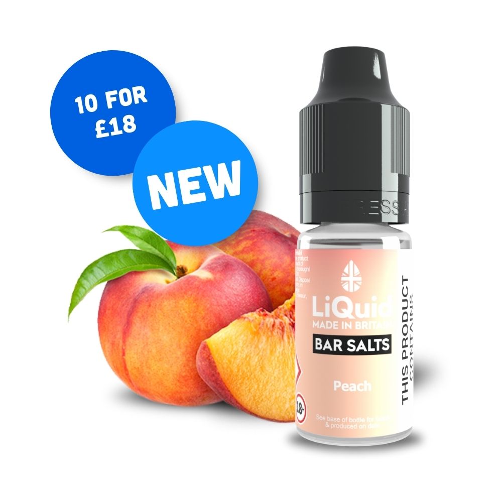 Cheap Peach Bar Salt Nic Salt Vape Juice