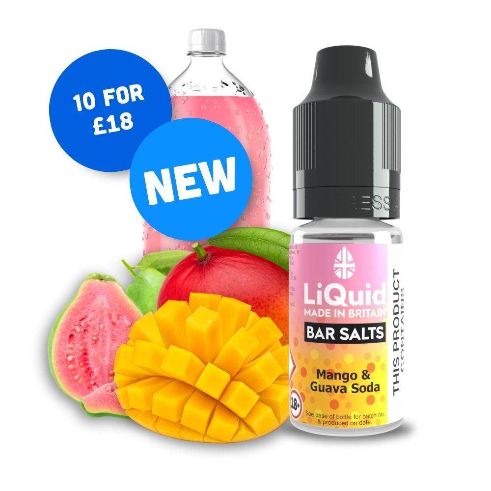 Mango & Guava Soda Bar Salt Nic Salt Vape Juice