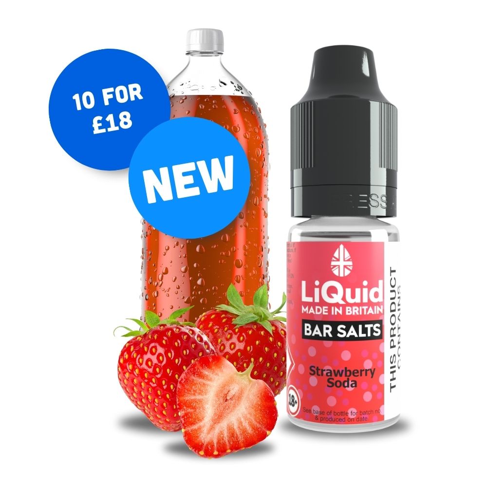 Strawberry Soda Bar Salt Nic Salt Cheap Vape Juice