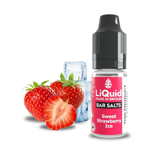 
Sweet Strawberry Ice Bar Salt Vape Juice Nic Salt