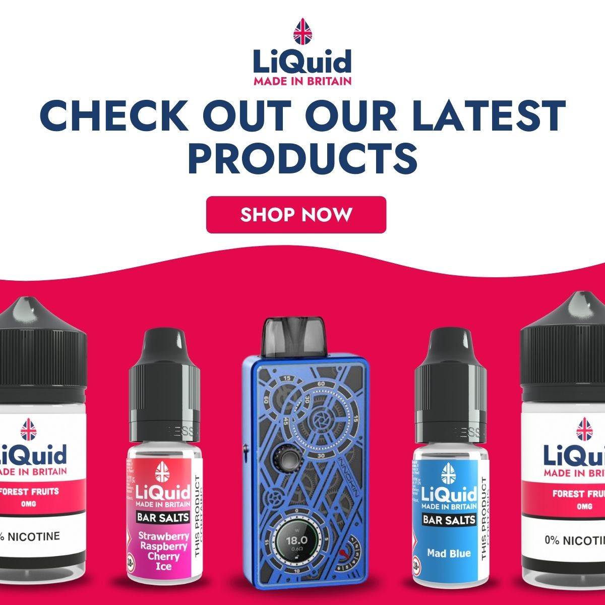 Cheap E Liquid 1 Vape Juice Free UK Delivery 100 Flavours