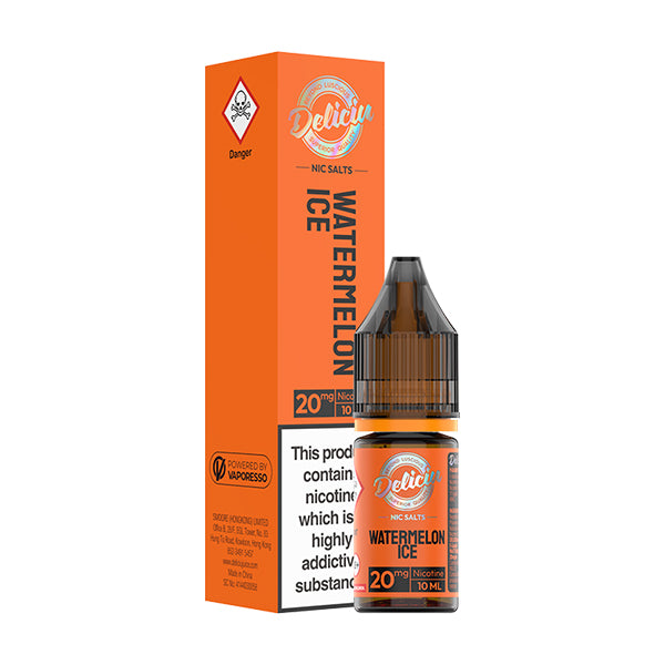 
Deliciu Watermelon Ice Nic Salt E-Liquid by Vaporesso 