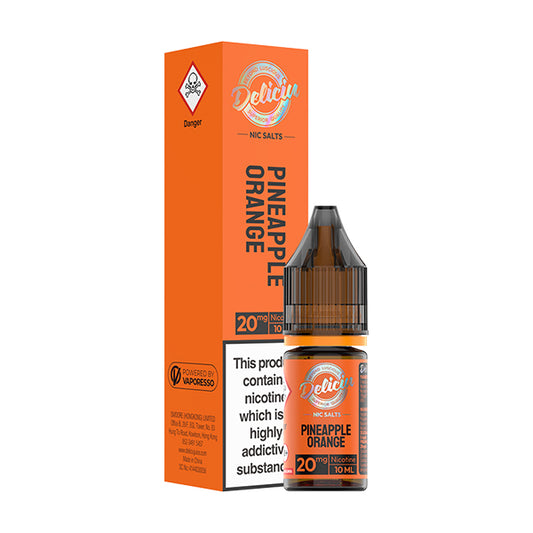 
Deliciu Pineapple Orange Nic Salt E-Liquid by Vaporesso