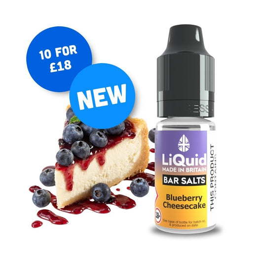 
Blueberry Cheesecake Dessert Nic Salt Bar Salt Vape Juice Online