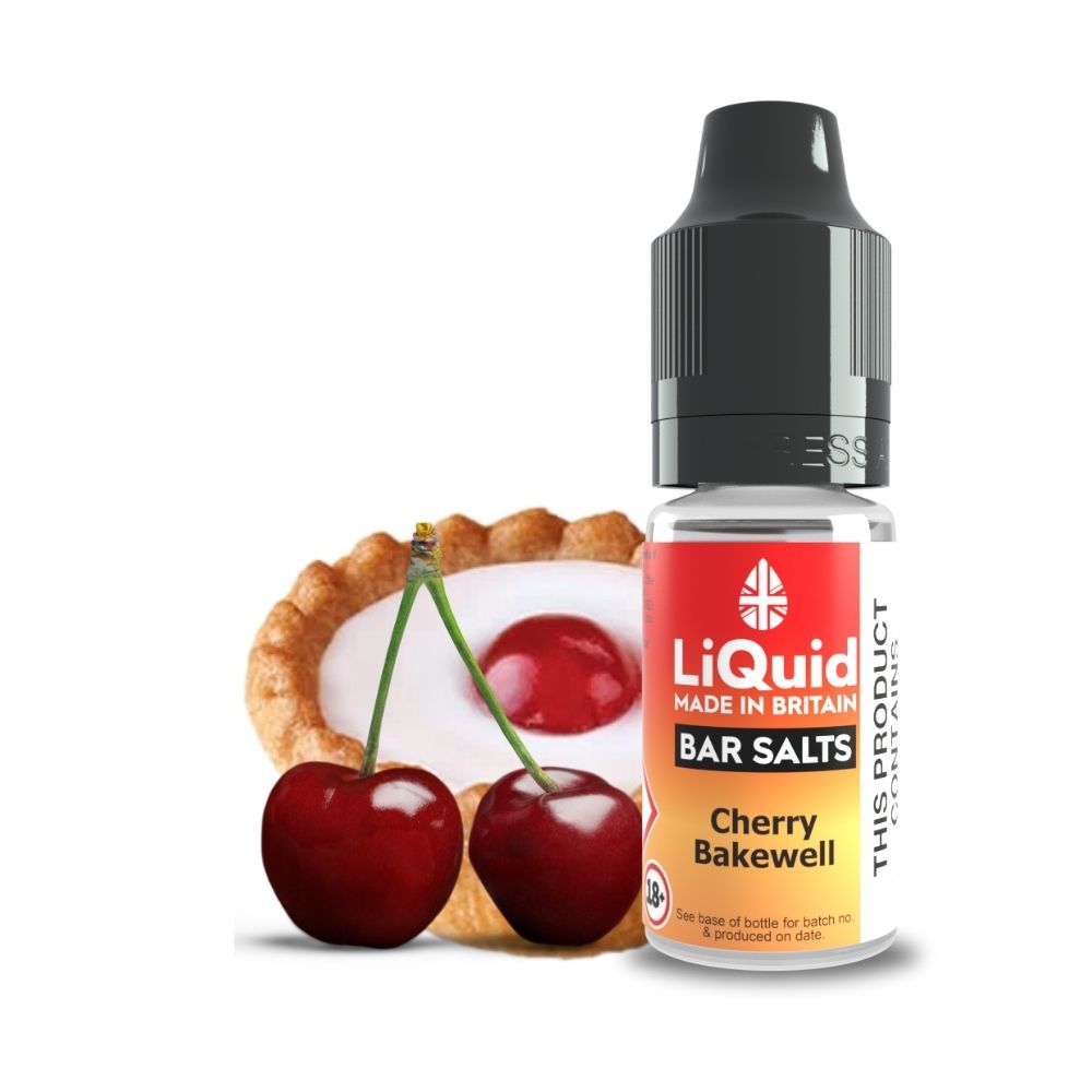 Cherry Bakewell Dessert Nic Salt Bar Salt Vape Juice Online