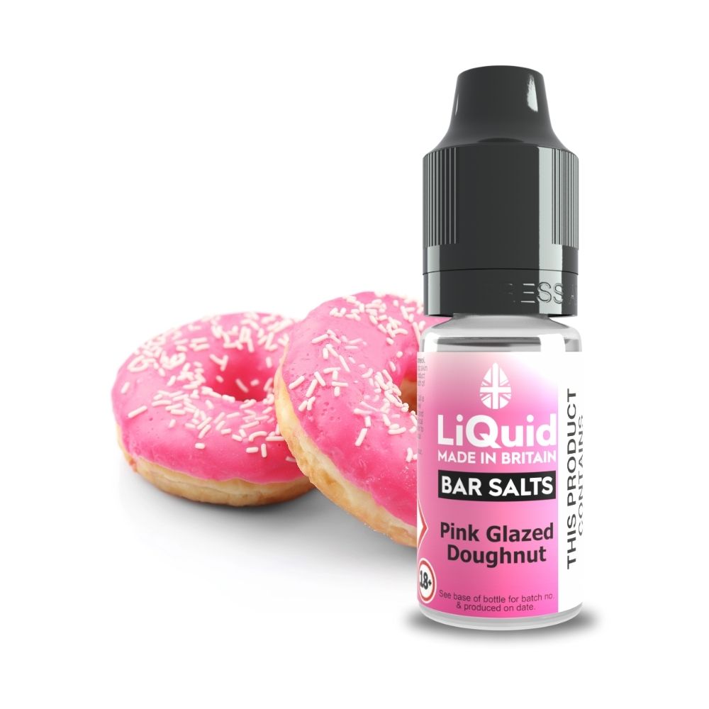 
Pink Glazed Donut Nic Salt Bar Salt Vape Juice Online