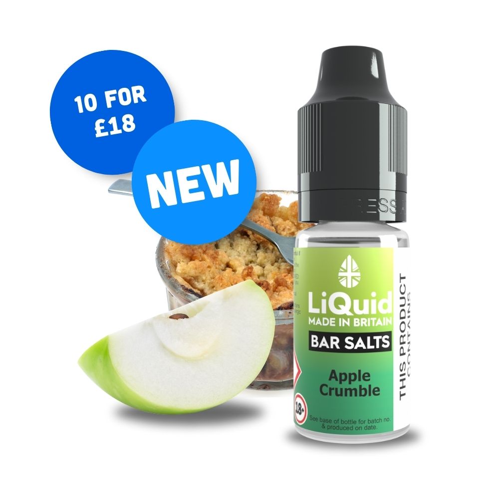 Apple Crumble Dessert Nic Salt Bar Salt Vape Juice Online