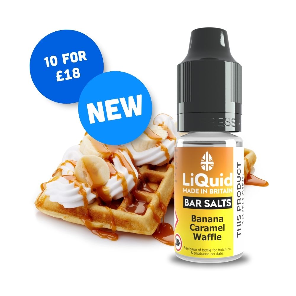 Banana Caramel Waffle Dessert Nic Salt Bar Salt Vape Juice Online