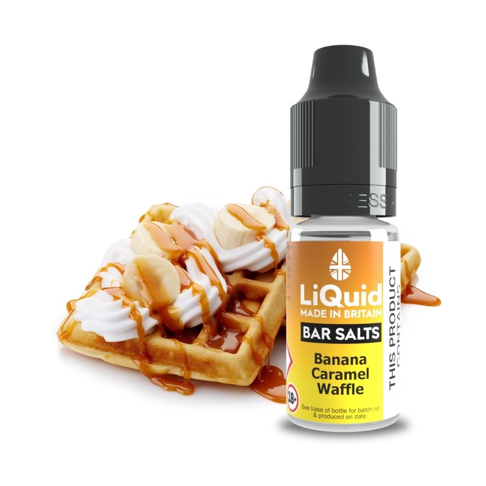 Banana Caramel Waffle Dessert Nic Salt Bar Salt Vape Juice Online