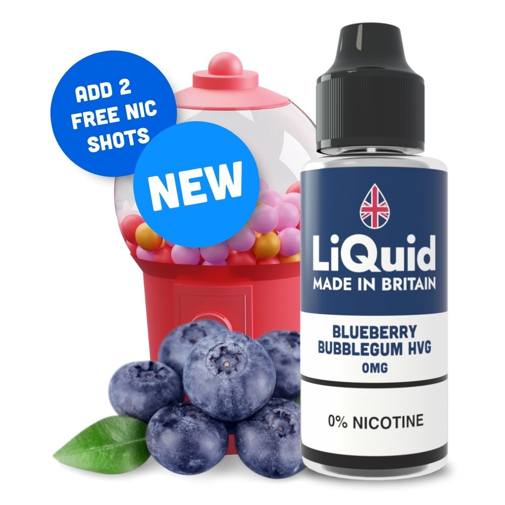 
Blueberry Bubblegum HVG Shortfill 100ml Cheap Vape Juice