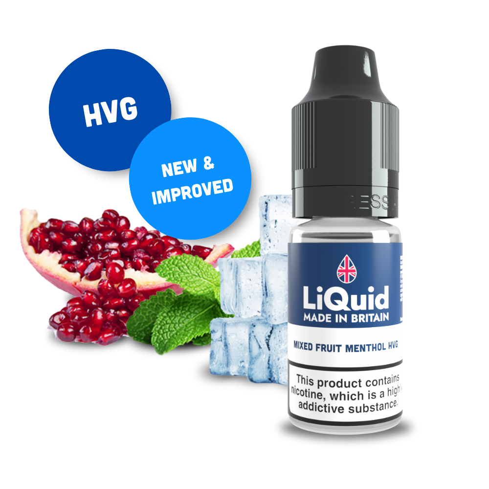 Mixed Fruit Menthol HVG Vape Juice E-Liquid