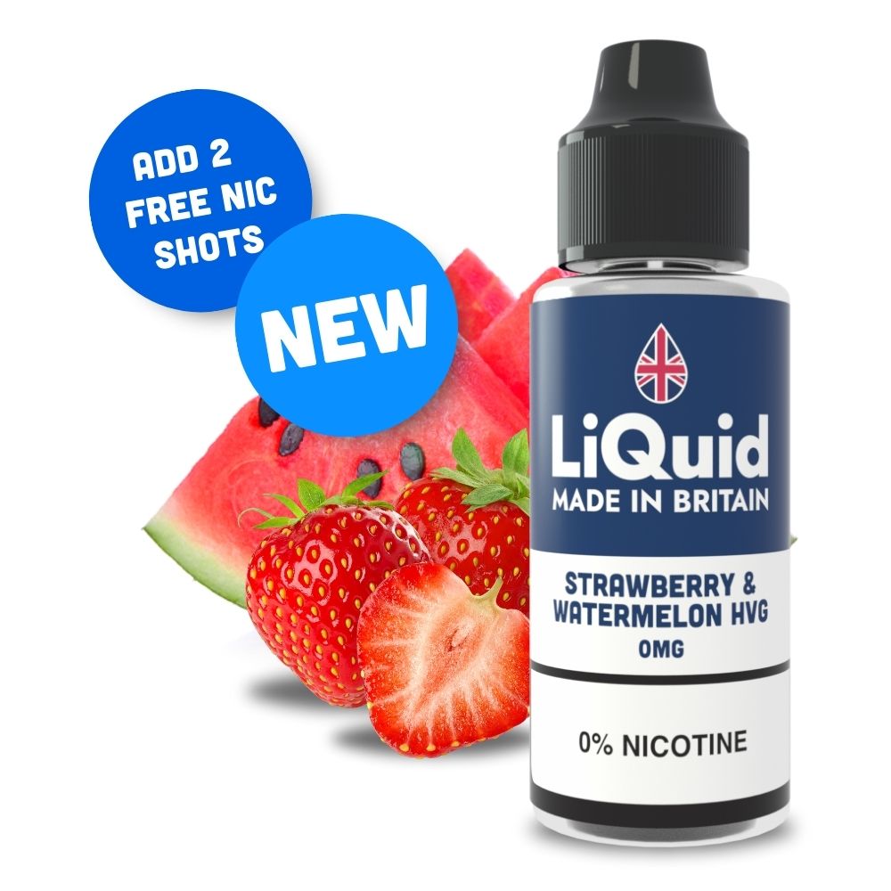 Strawberry & Watermelon HVG Shortfill 100ml Shortfill HVG Vape Liquid