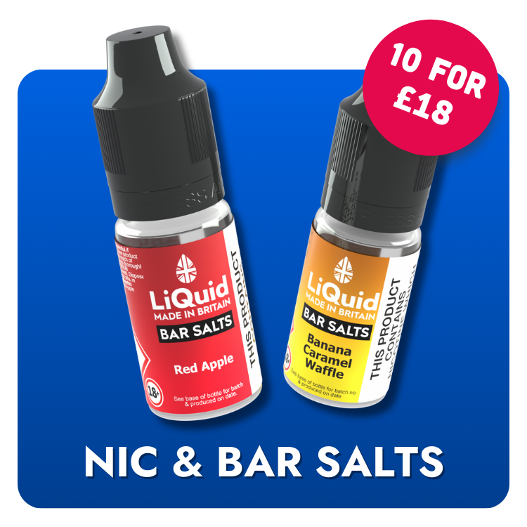 
Cheap Nic Salts and Bar Salts Collection