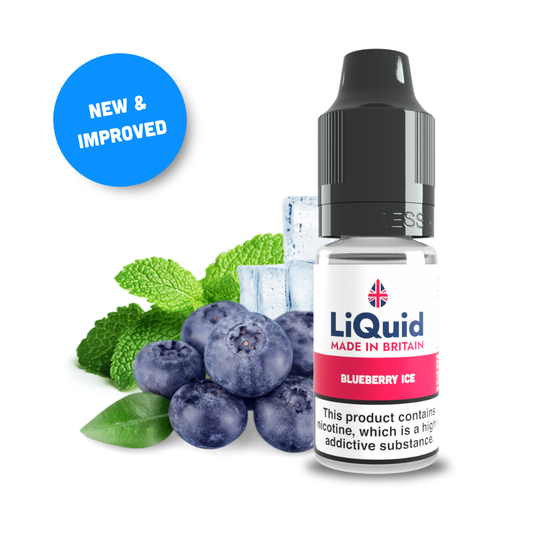 
Blueberry Ice UK Made Cheap £1 Vape Juice E-liquid