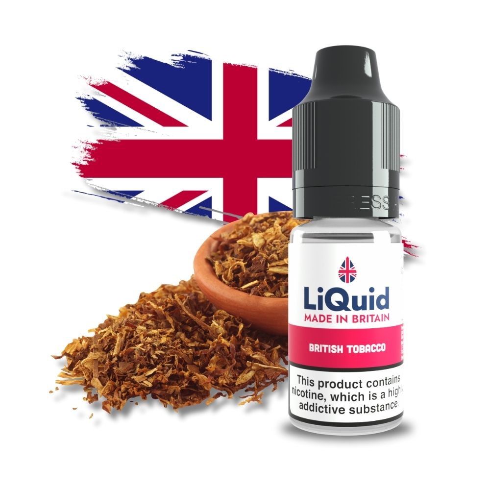 British Tobacco UK Made Cheap £1 Vape Juice E-liquid