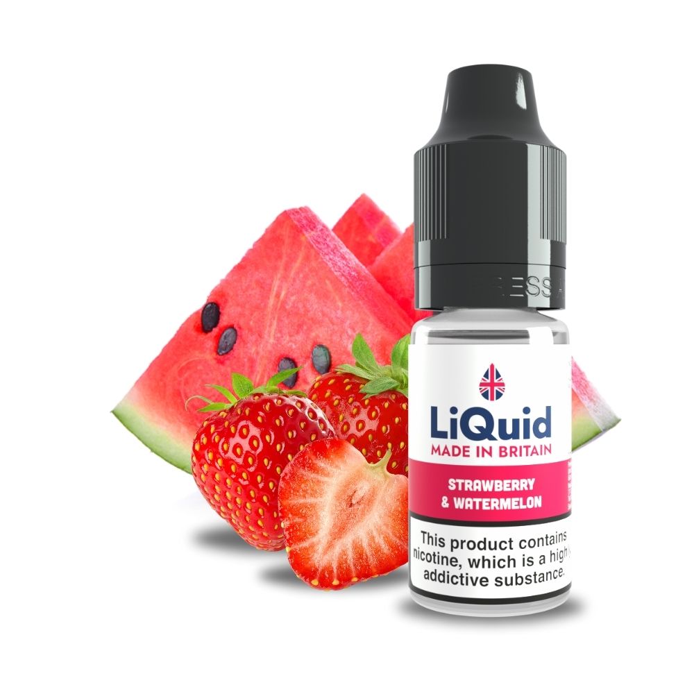 Strawberry Watermelon UK Made Cheap £1 Vape Juice E-liquid