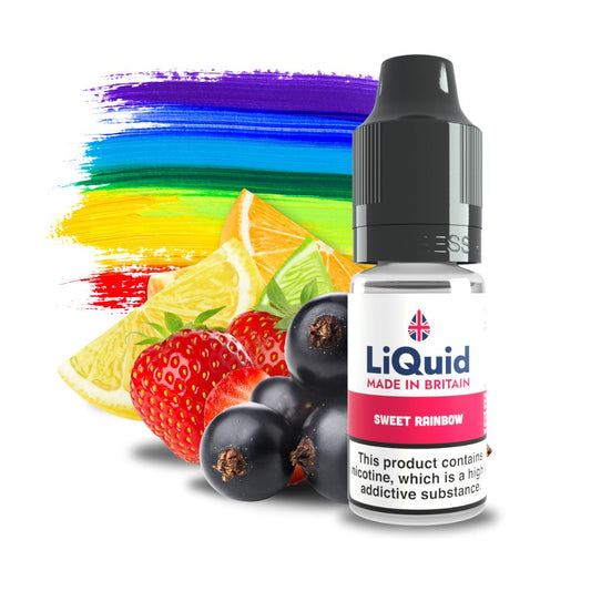 
Sweet Rainbow UK Made Cheap £1 Vape Juice E-liquid