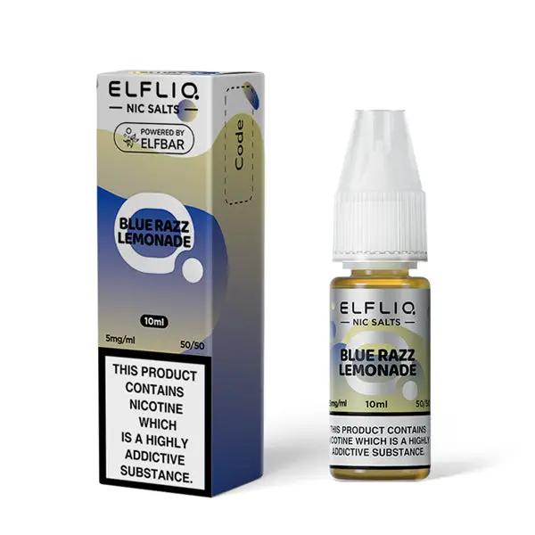 Elf Bar ElfLiq Blue Razz Lemonade Nic Salt E-Liquid