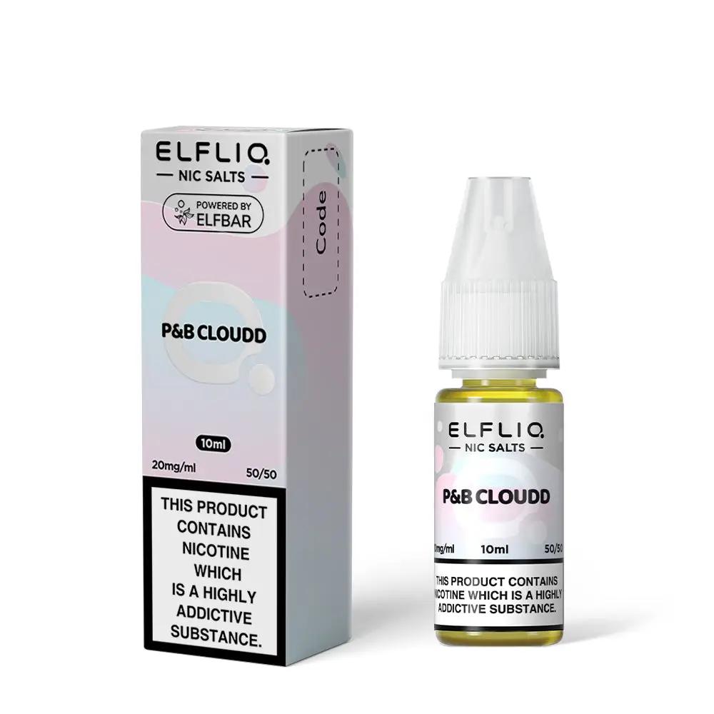 Elf Bar Vape Juice - Cotton Candy Ice Nic Salts - ElfLiq 10ml